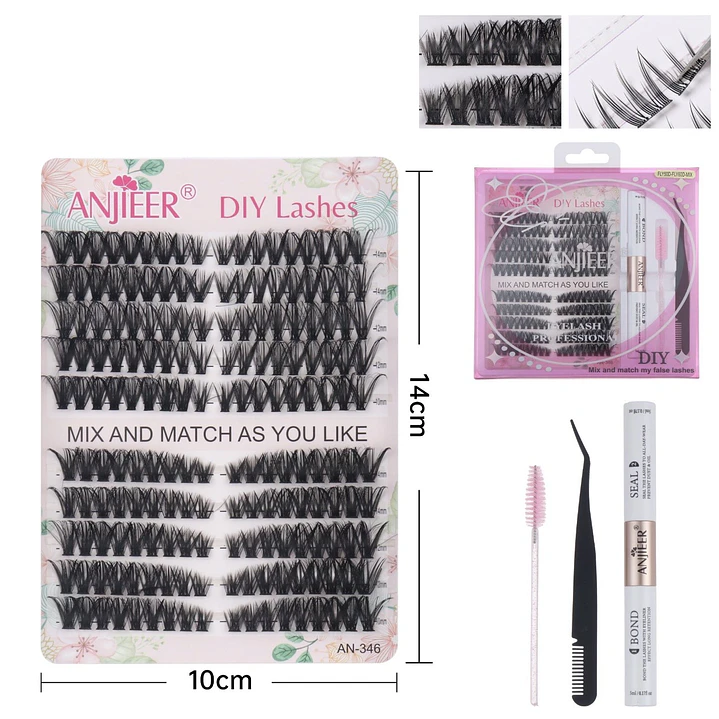 set de pestañas 50-60fly 10-14mm 1