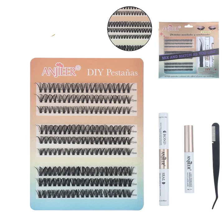 pestañas + pegamento y removedor 1