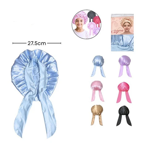 gorro de seda para niñas