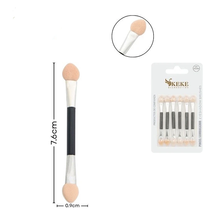 set de brochas esponja 1