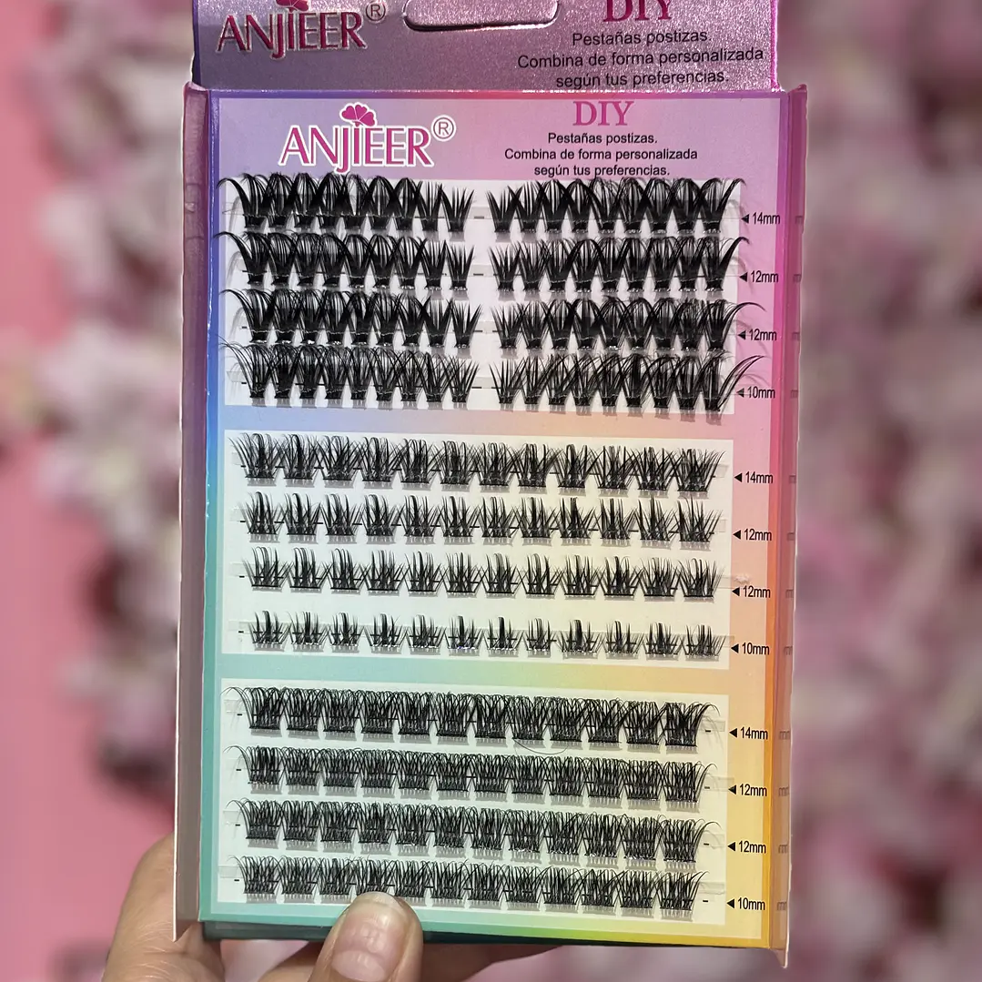 Pestañas racimo (50D)  2