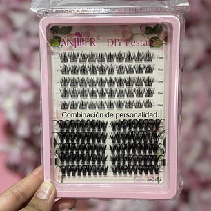 set Pestañas (10-12-14mm) 