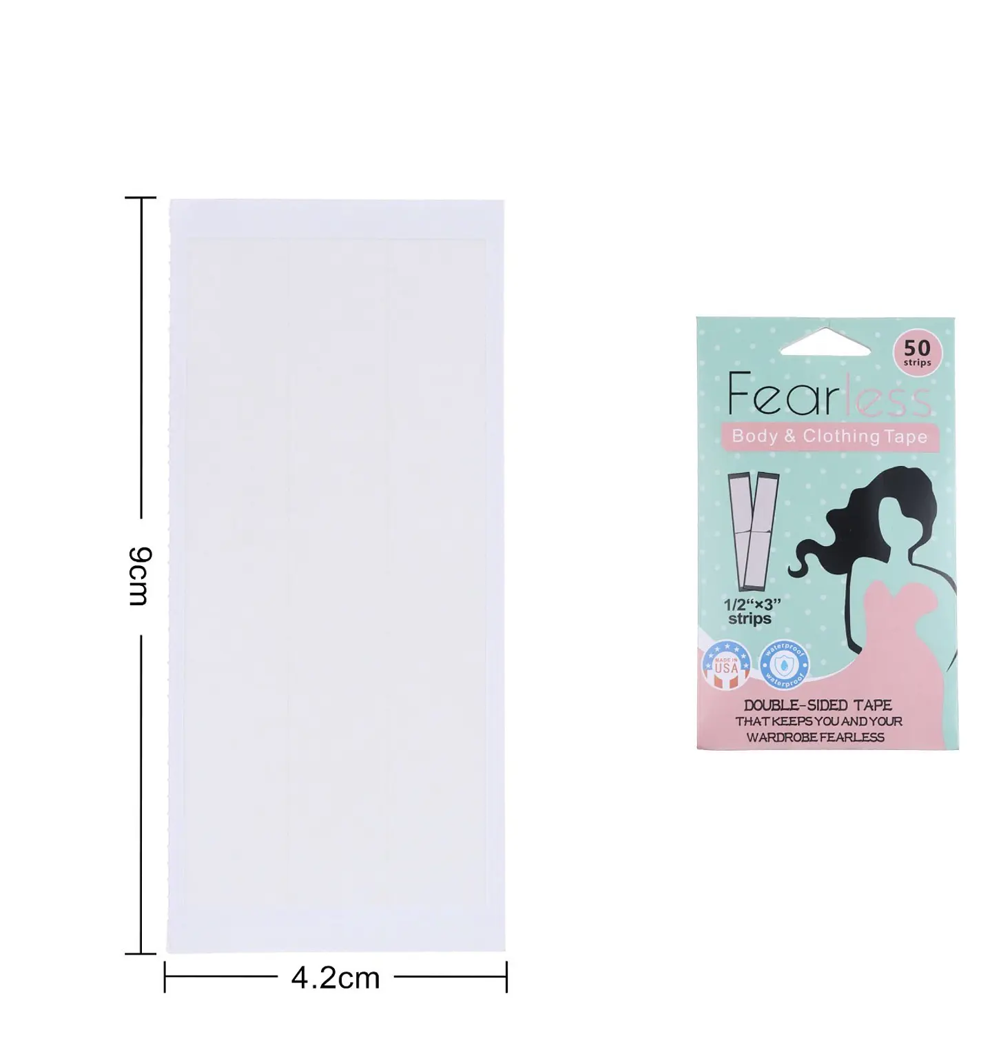 50 pegatinas antideslizantes para ropa 1