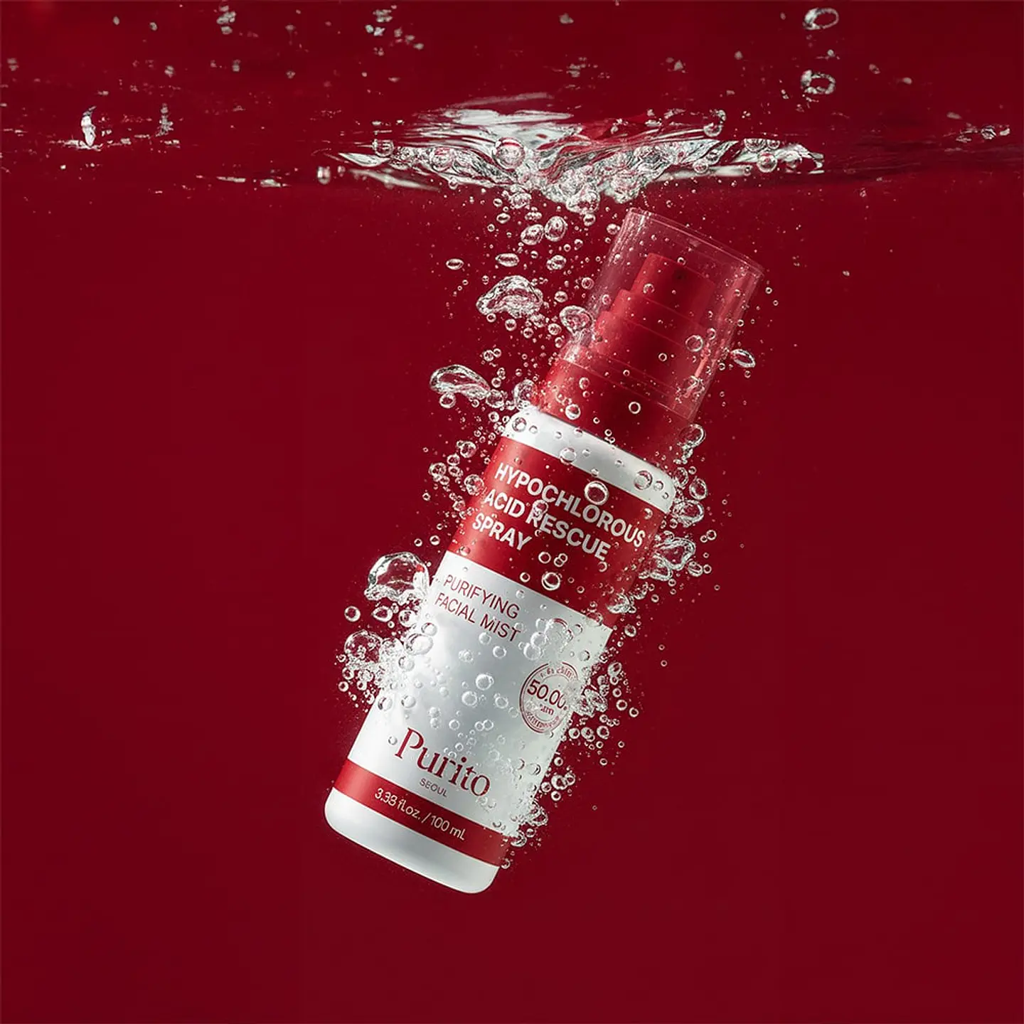 PURITO Hypochlorous Acid Rescue Spray 100ml 2