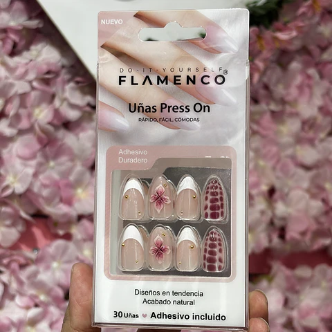 uñas press on 3D