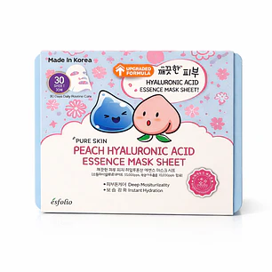 30 MASCARILLAS Peach Hyaluronic Acid 