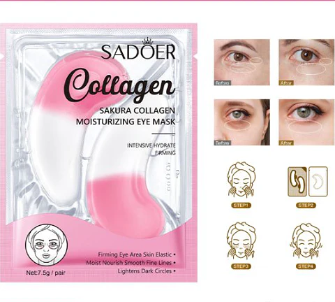 parche individual ojos colageno