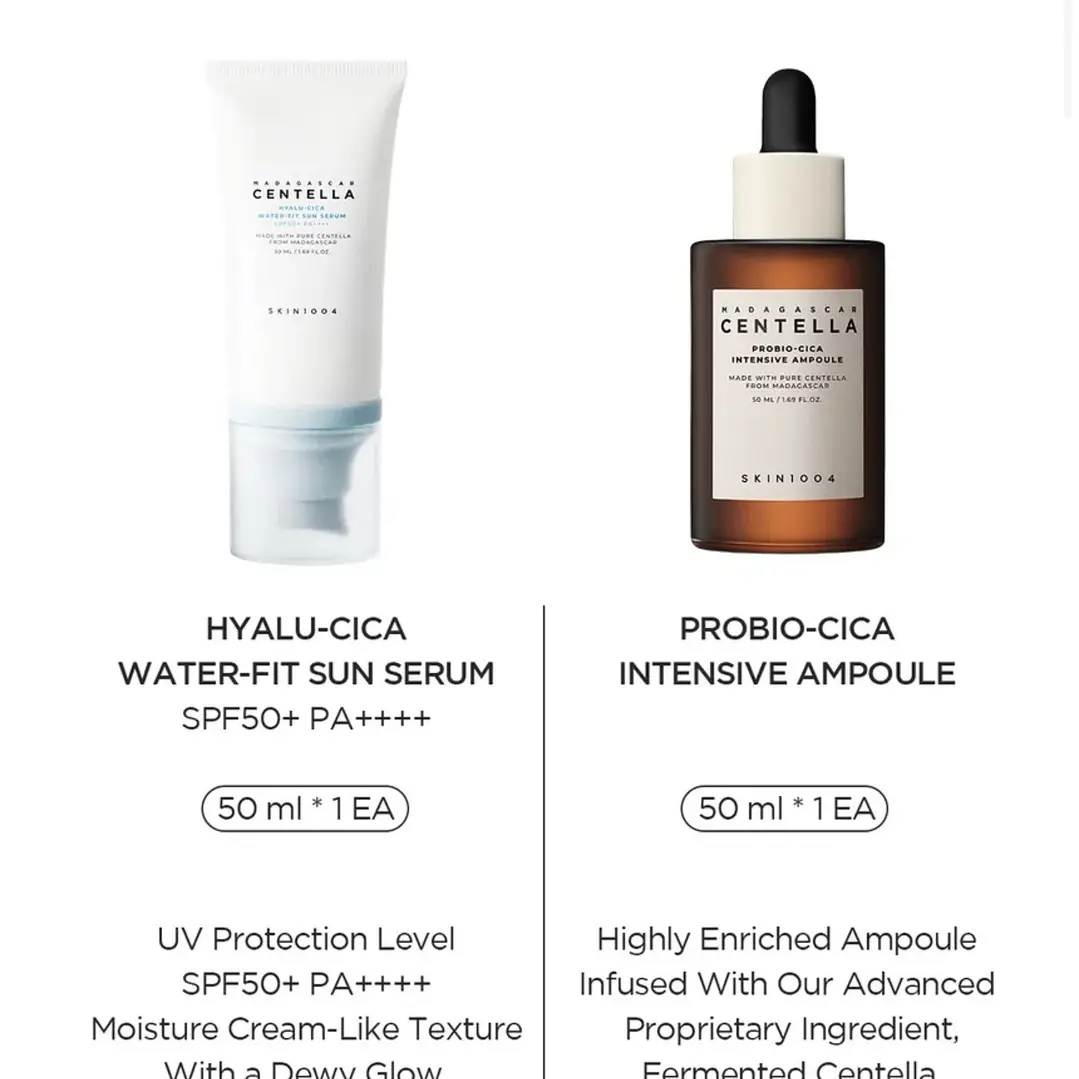 Set Facial Madagascar Centella “Glow Duo Set” 3