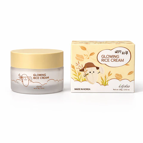 Crema Hidratante Luminosa de Arroz