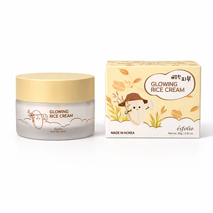 Crema Hidratante Luminosa de Arroz