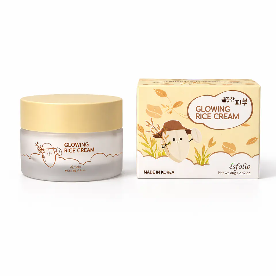 Crema Hidratante Luminosa de Arroz 1