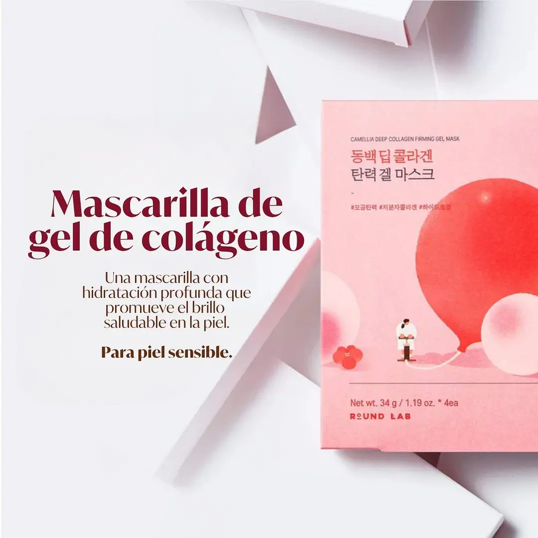 Camellia Deep Collagen Firming Gel  1 Mascarilla 2