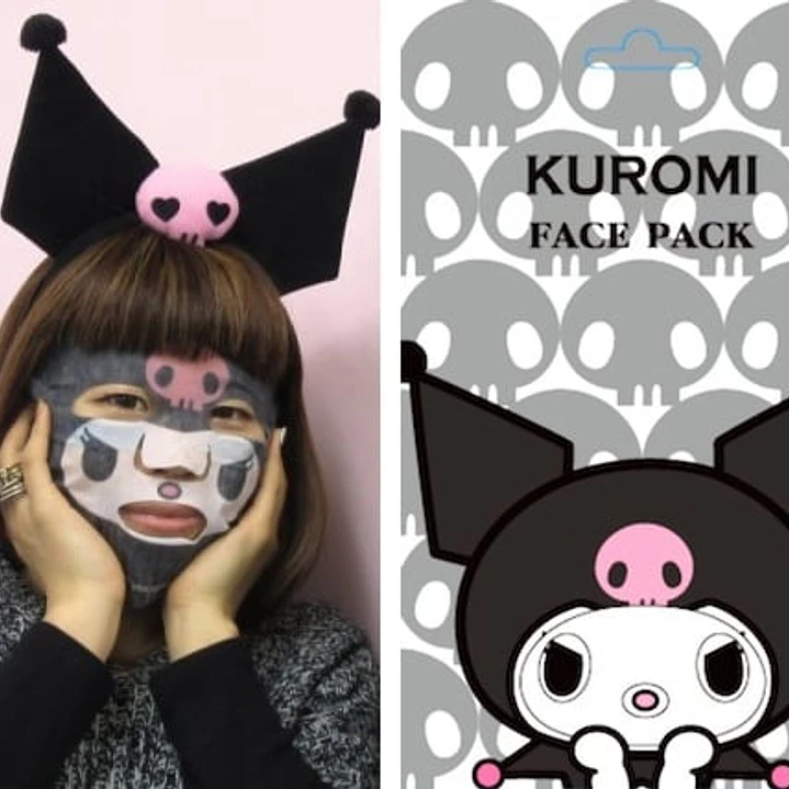 mascarilla facial kuromi cica 2