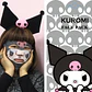 mascarilla facial kuromi cica - Miniatura 2