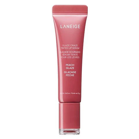 GLAZE CRAZE TINTED LIP SERUM “Peach glaze”