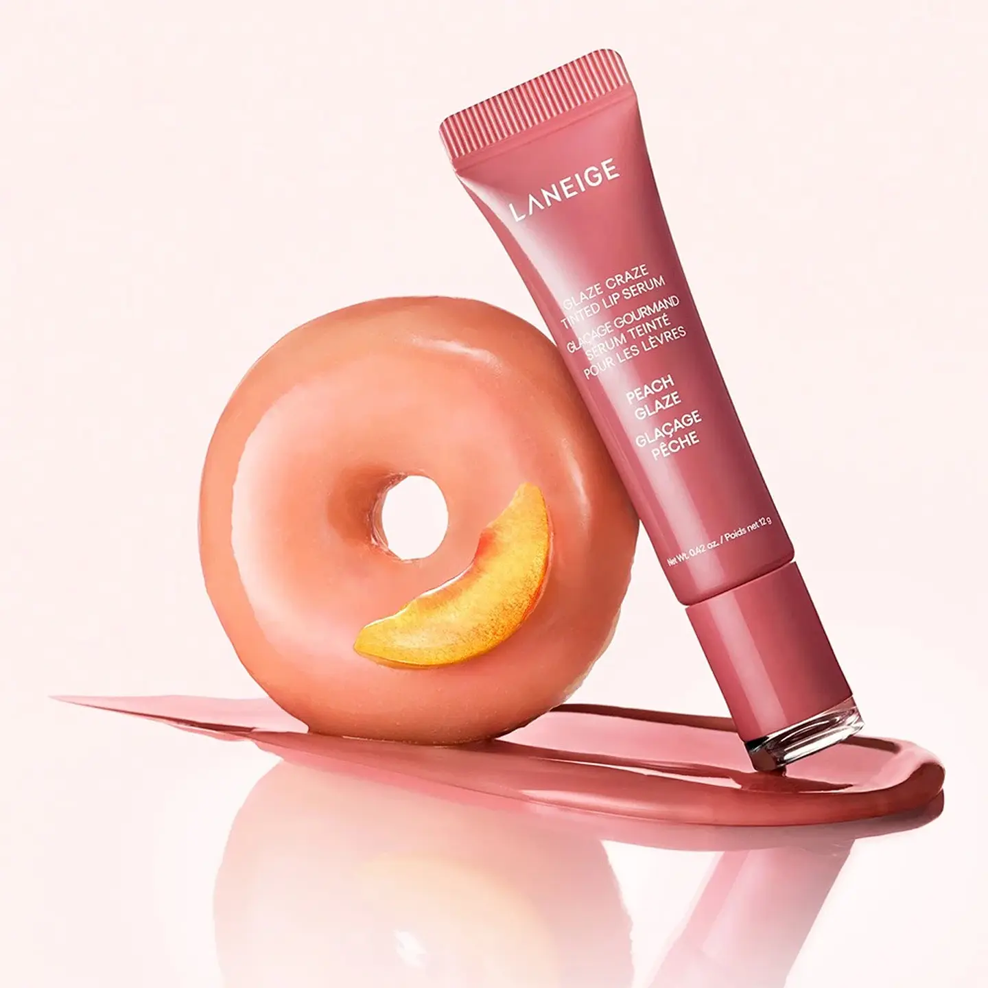 GLAZE CRAZE TINTED LIP SERUM “Peach glaze” 2