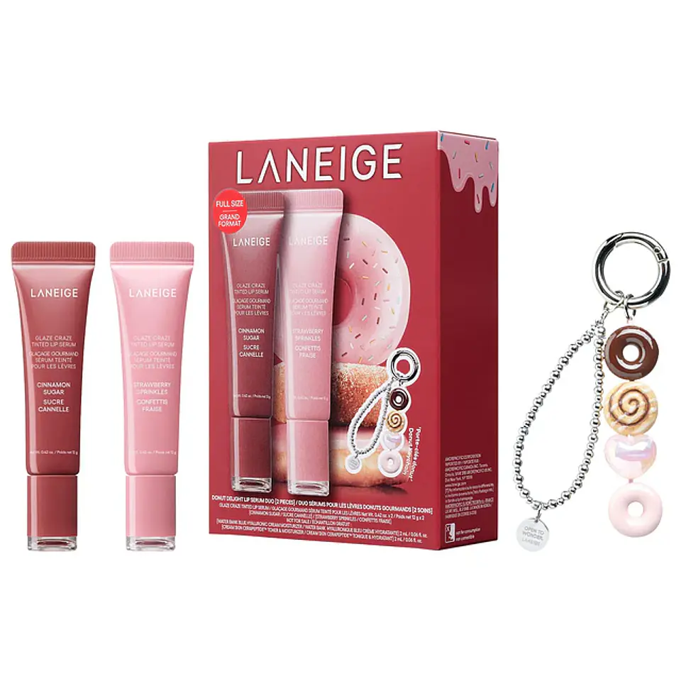 Glaze Craze Donut Delight Hydrating Tinted Lip Serum Duo 1