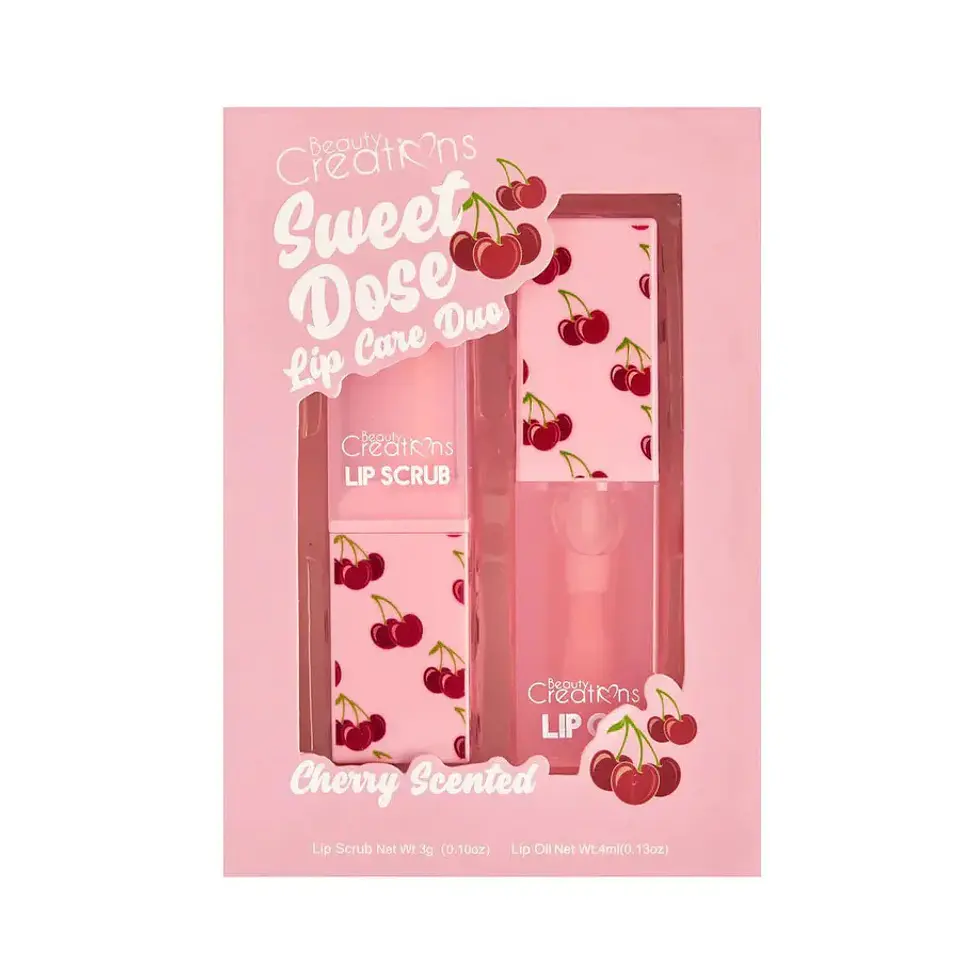 Sweet Dose - Set Dúo Exfoliante Y Aceite Humectante Para Labios 2