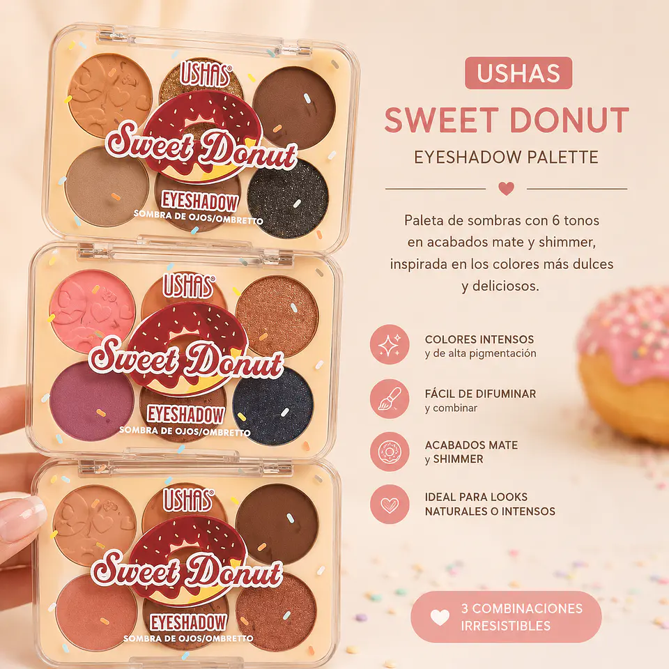 Paleta de 6 sombras  1