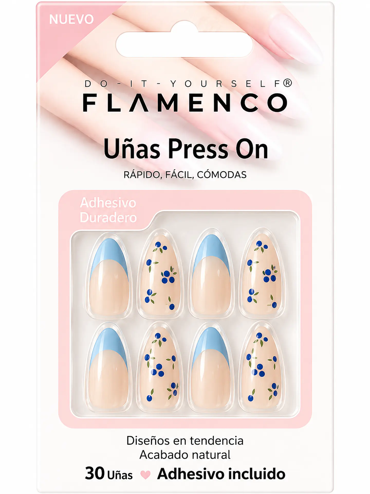 Uñas press on “100” 1