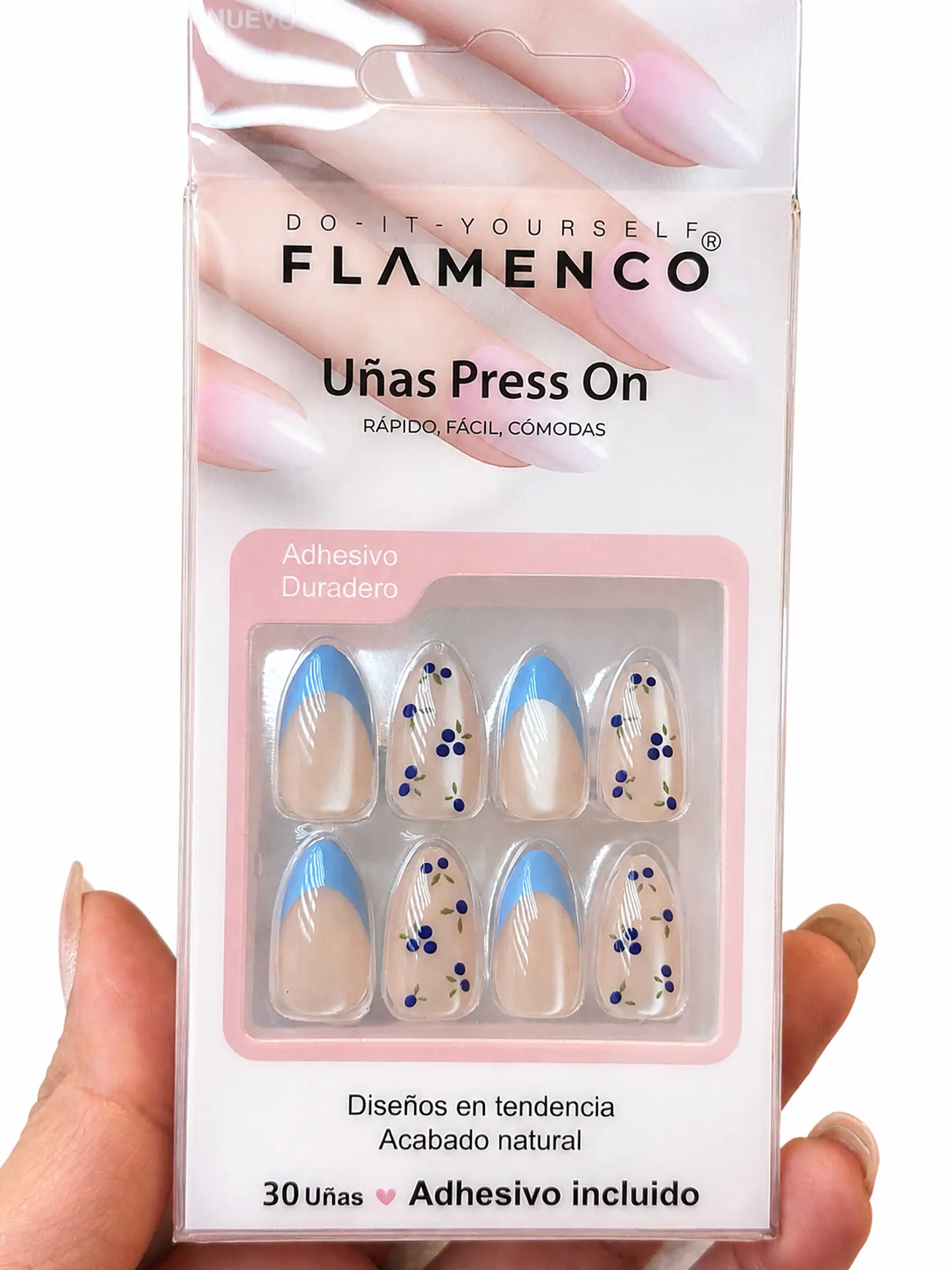 Uñas press on “100” 2