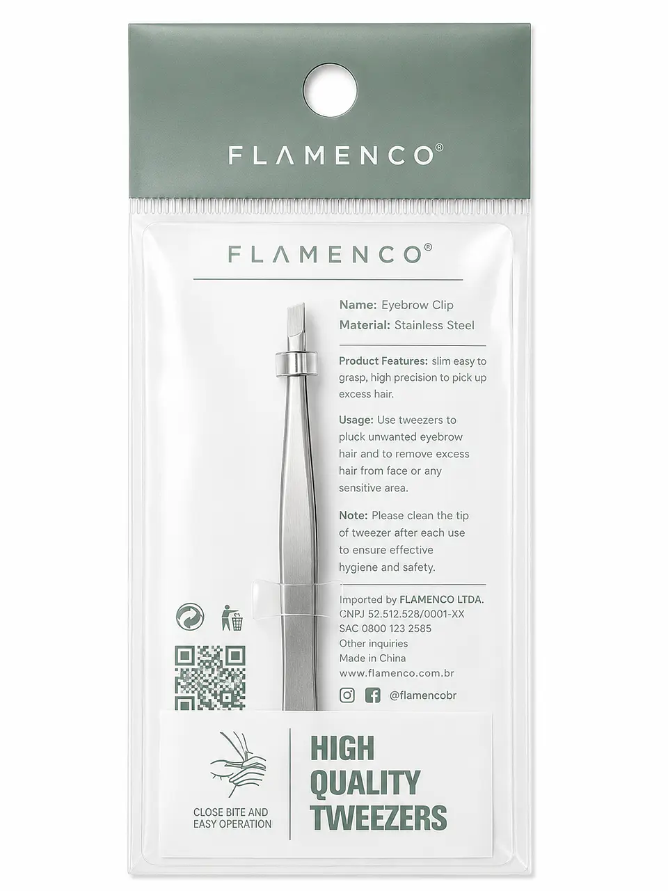 pinza recta  1