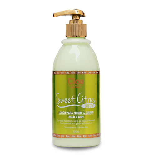 LOCION MANOS Y CUERPO CLOE SWEET CITRUS 500 ML