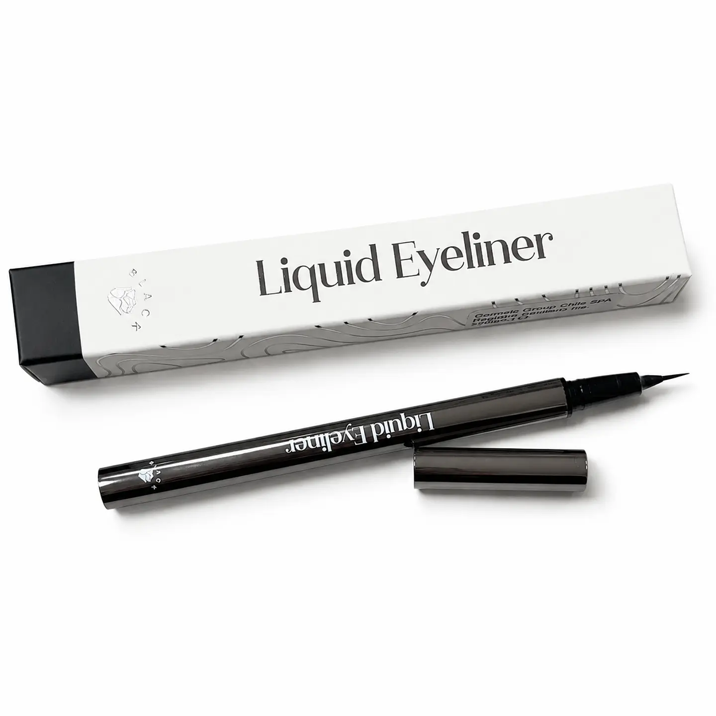 delineador negro fino de lujo 1
