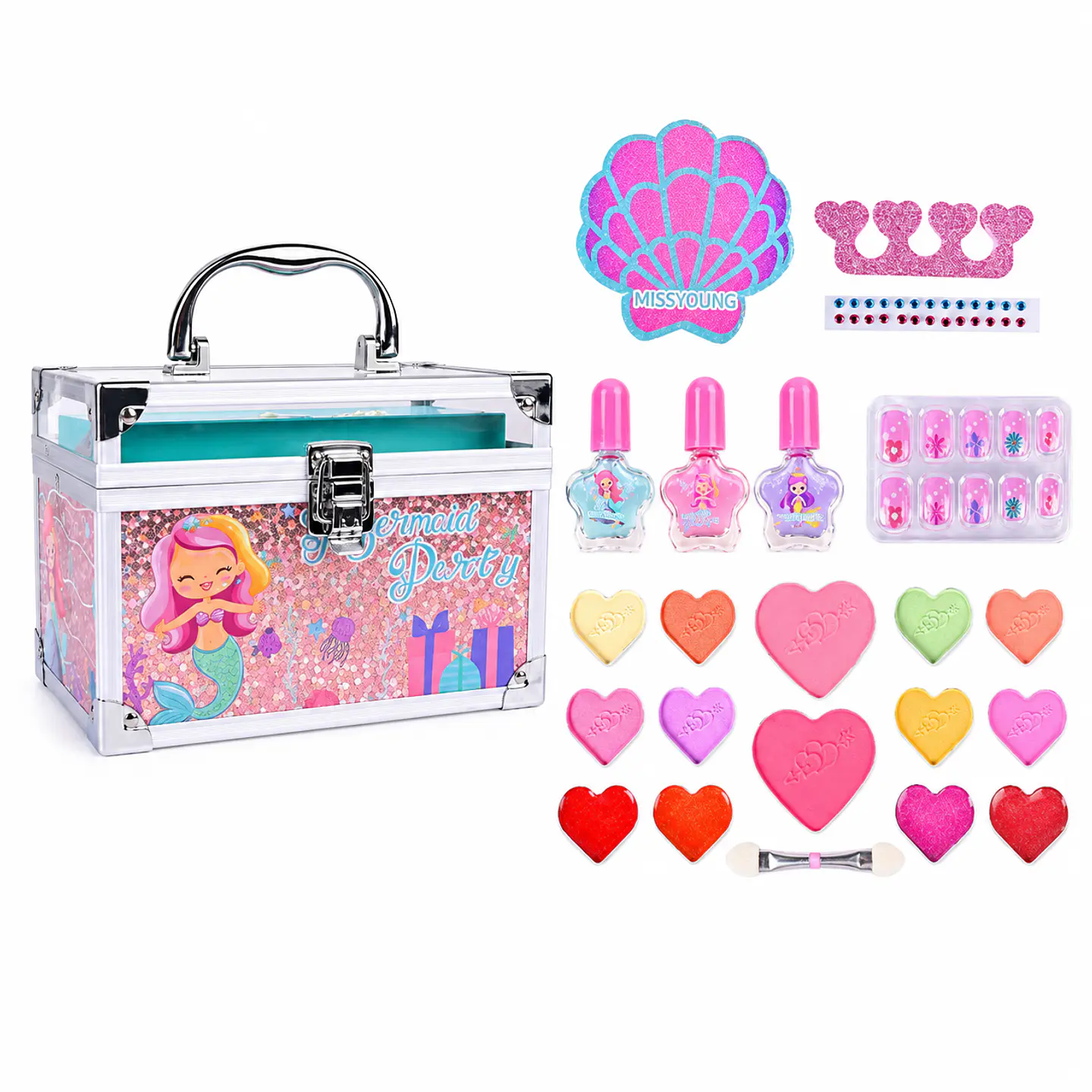 set de niña + maleta  1