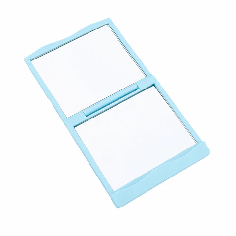 Espejo Cosmético Plegable Doble 2X