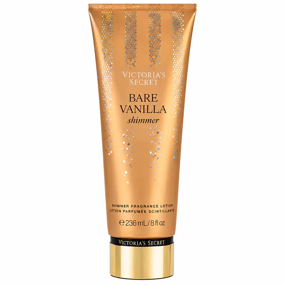 Crema Corporal BARE VANILLA Con Brillo 236 ml  1