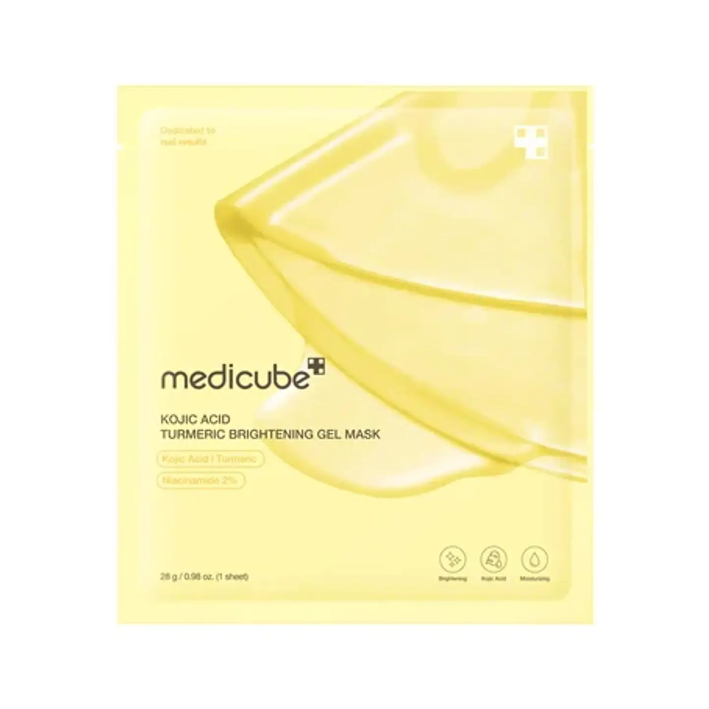 Kojic Acid Turmeric Brightening Gold Jelly Gel Mask 1