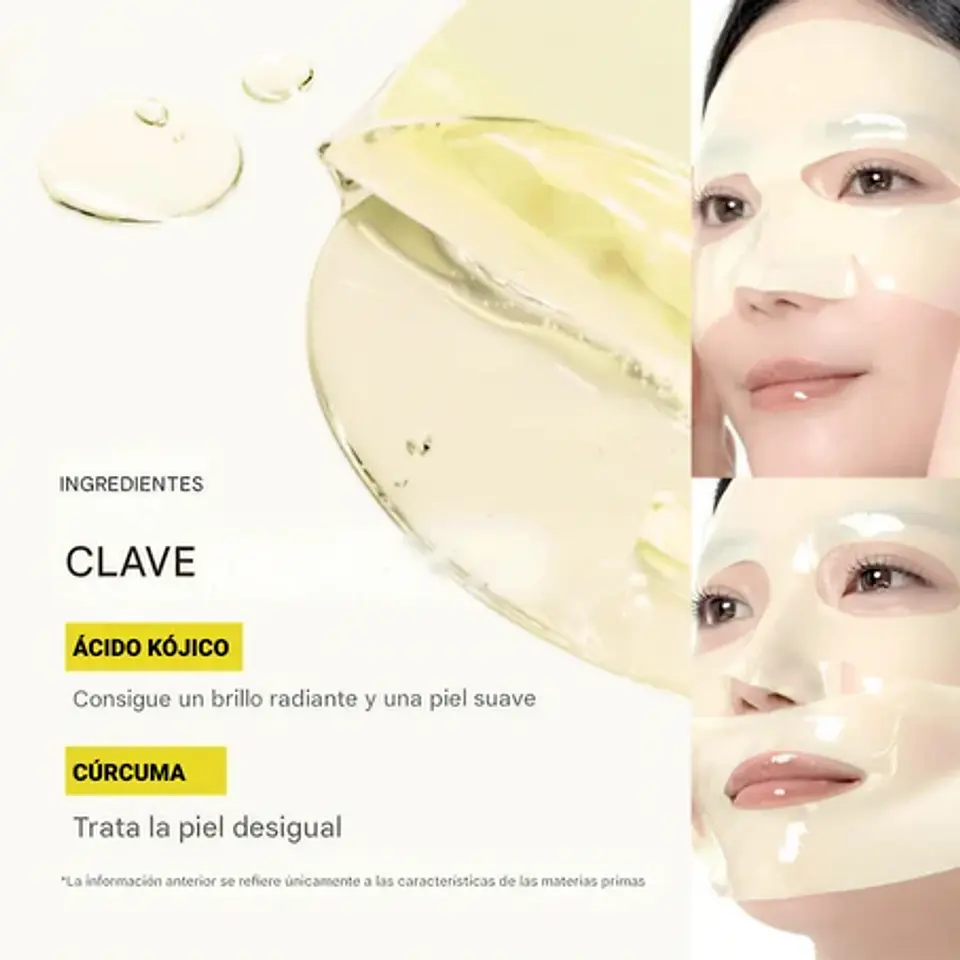 Kojic Acid Turmeric Brightening Gold Jelly Gel Mask 5
