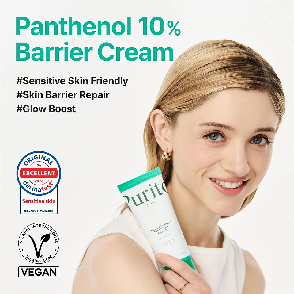PURITO Mighty Bamboo Panthenol Cream – Mini Talla 15ml 2