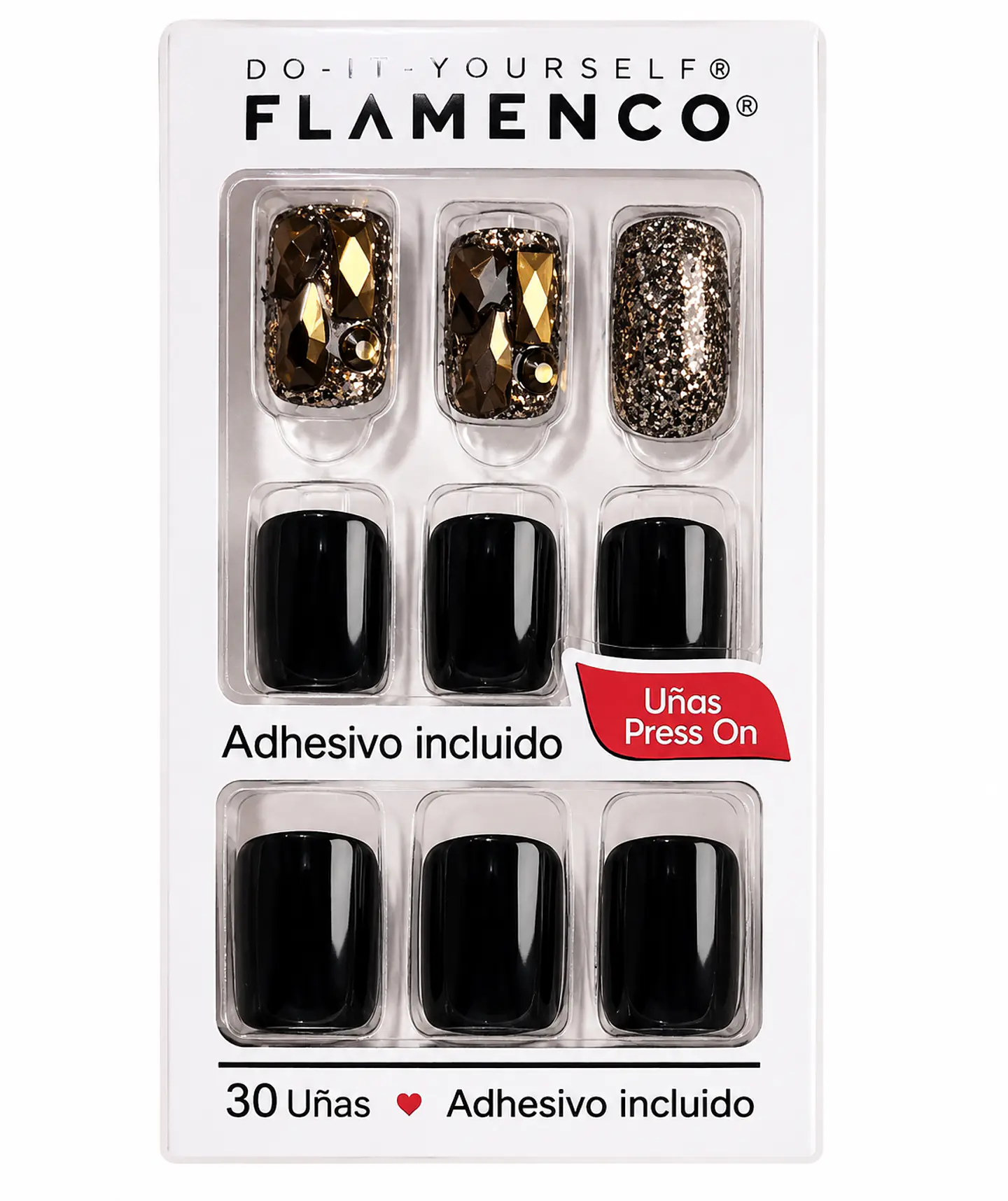 uñas press on (8600-66) 1