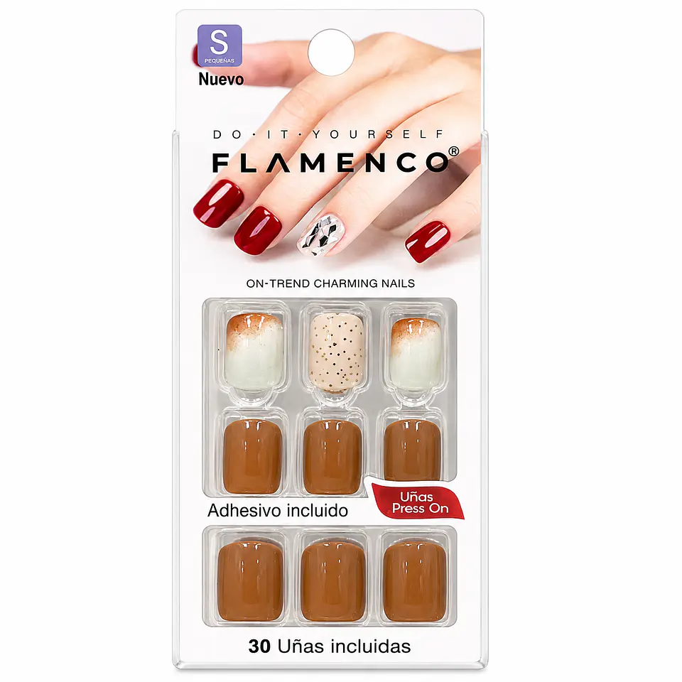 uñas press on (64) 1