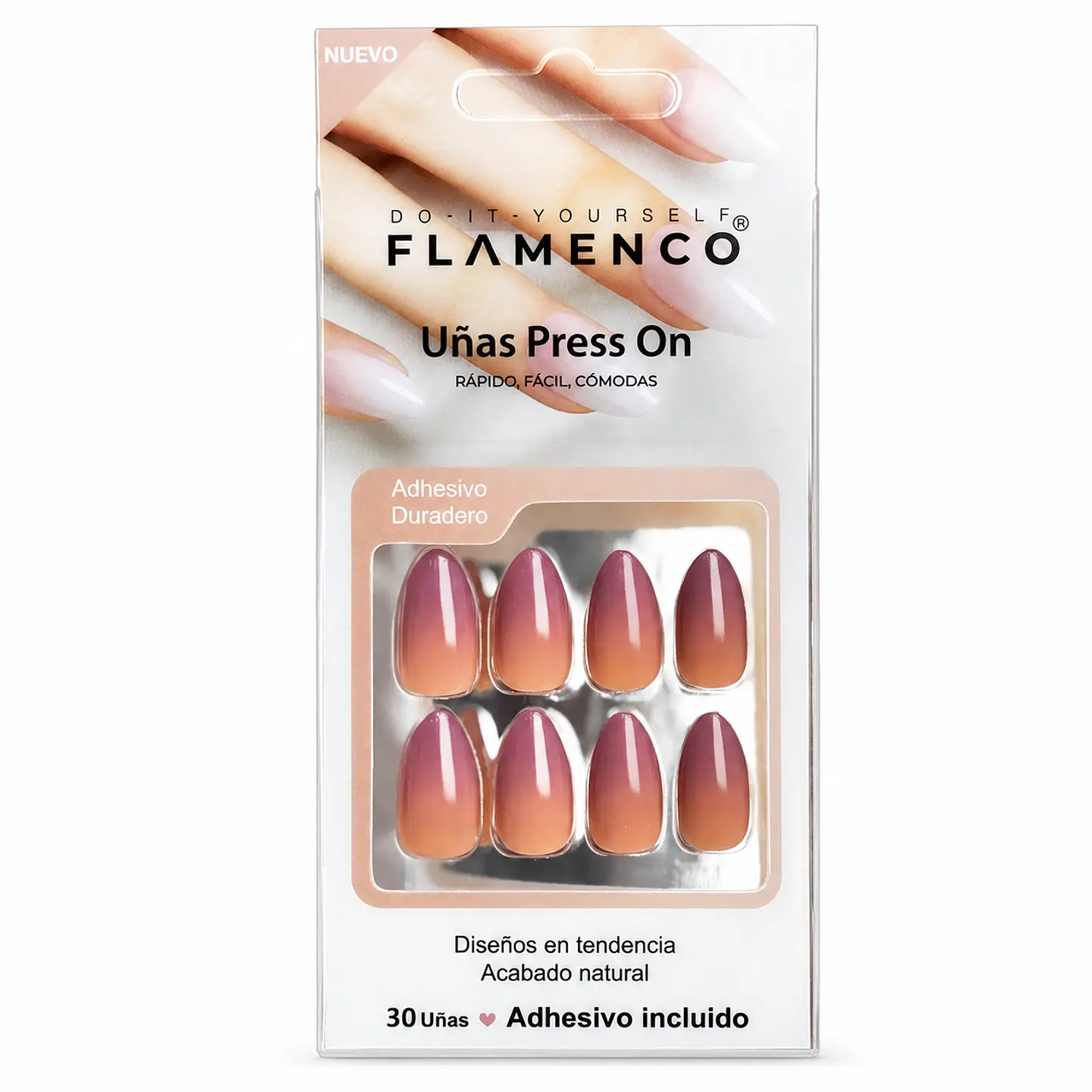 uñas press on degrade “14” 1