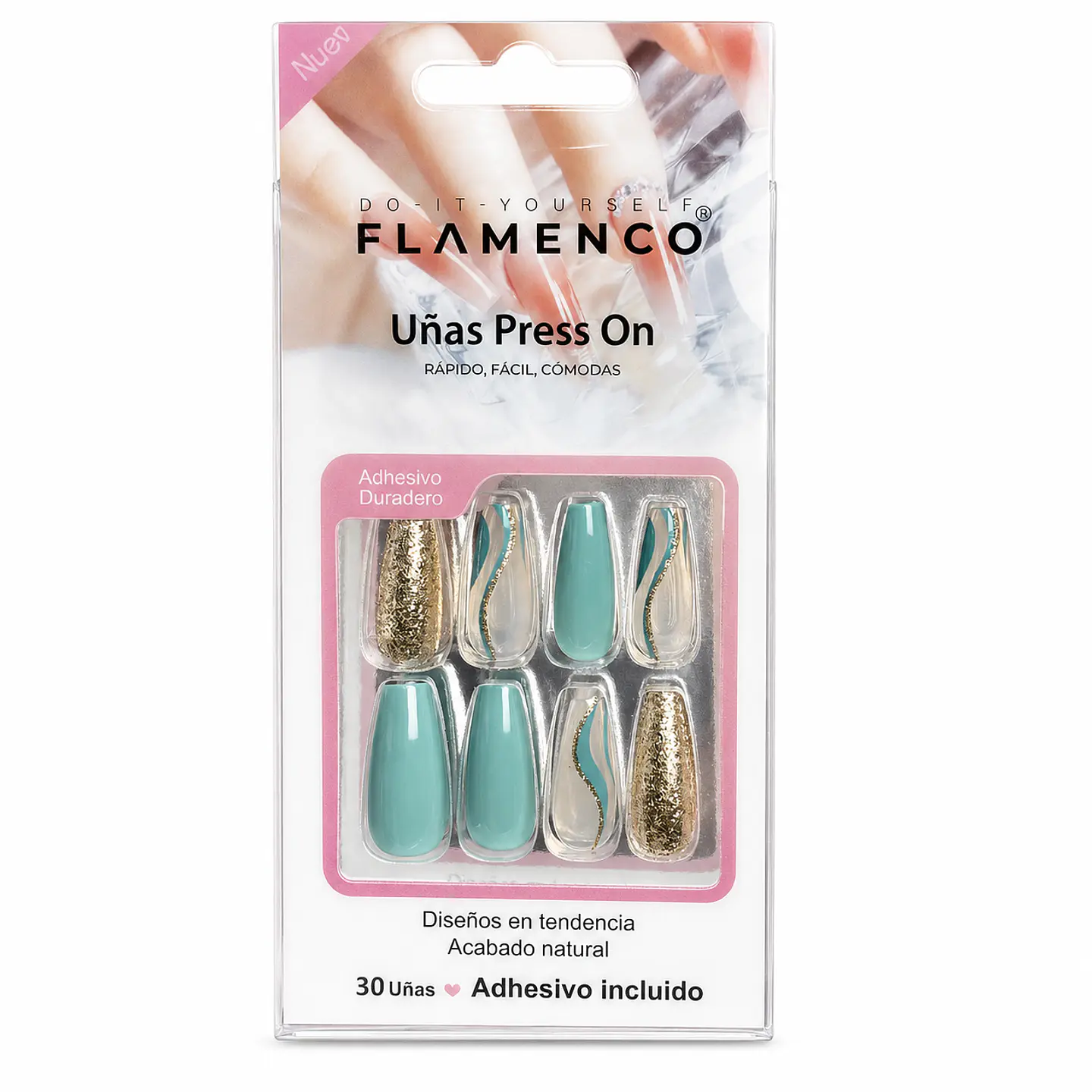 uñas press on (06) 1
