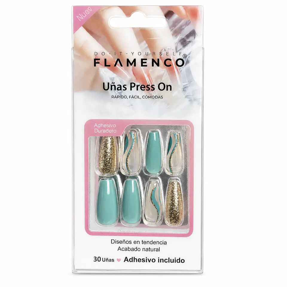 uñas press on (06) 1