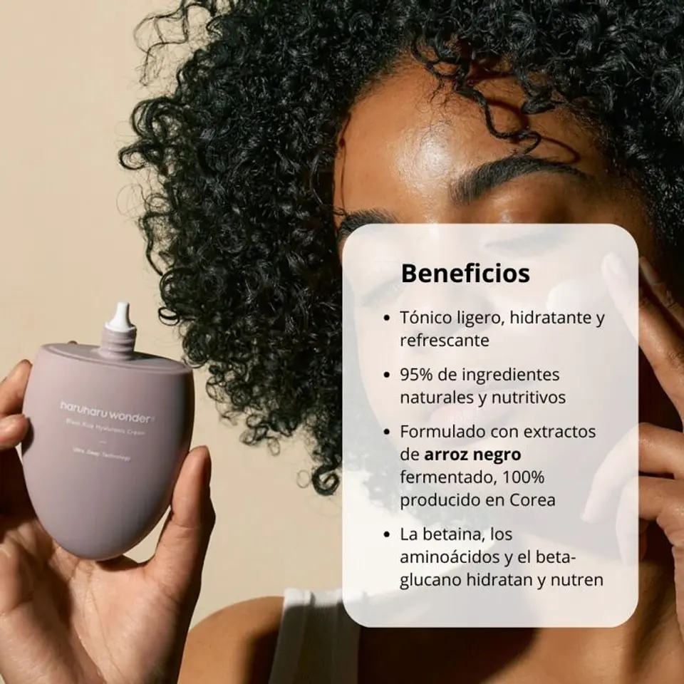 Crema “Black Rice 10 Hyaluronic Cream” 4