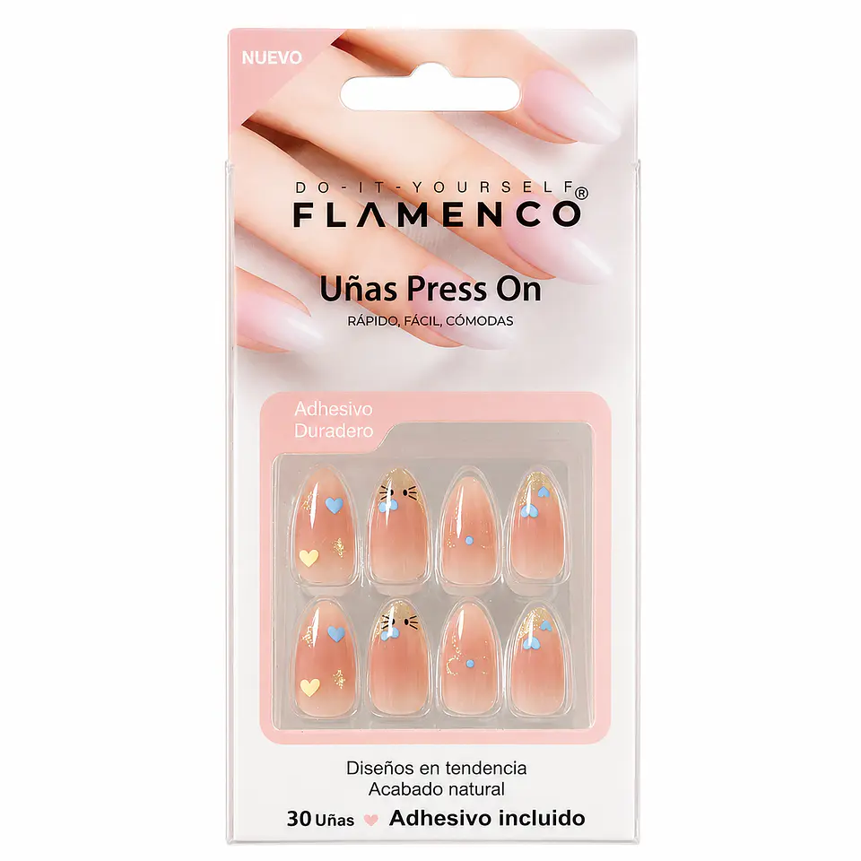 Uñas press on 123 1