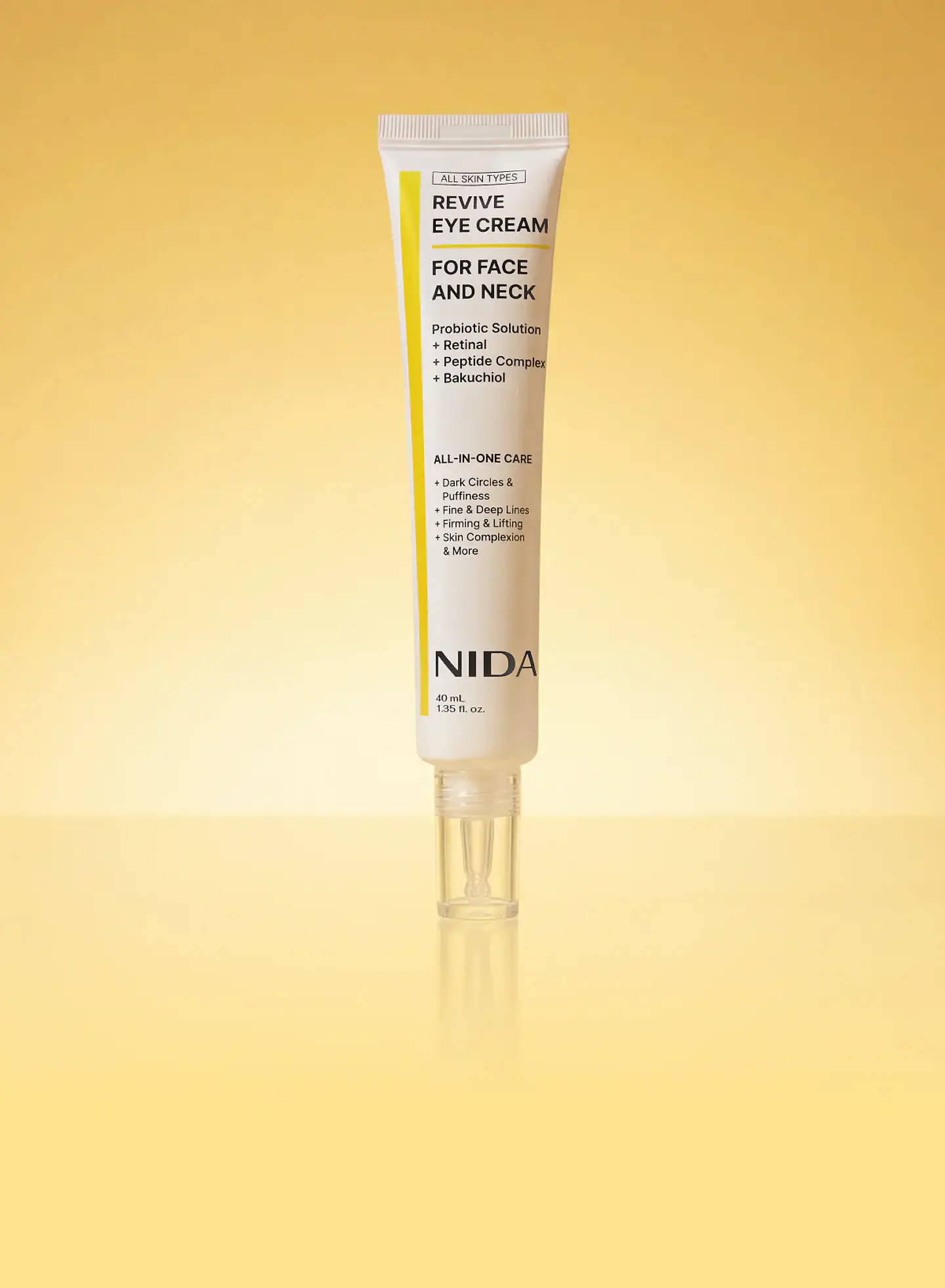 NIDA Revive Eye Cream For Face And Neck 40ml  2