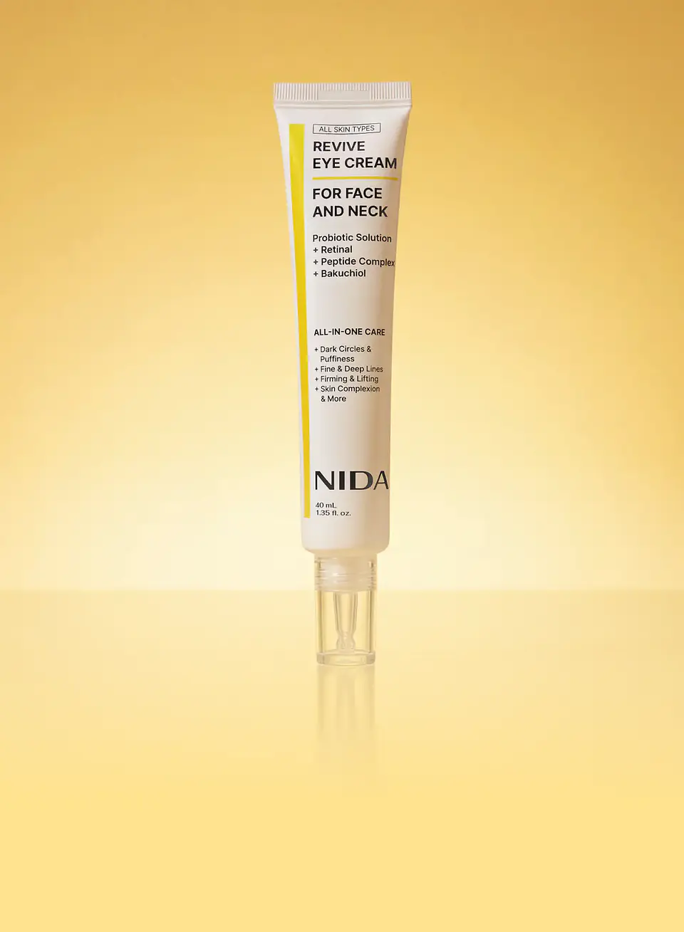 NIDA Revive Eye Cream For Face And Neck 40ml  2