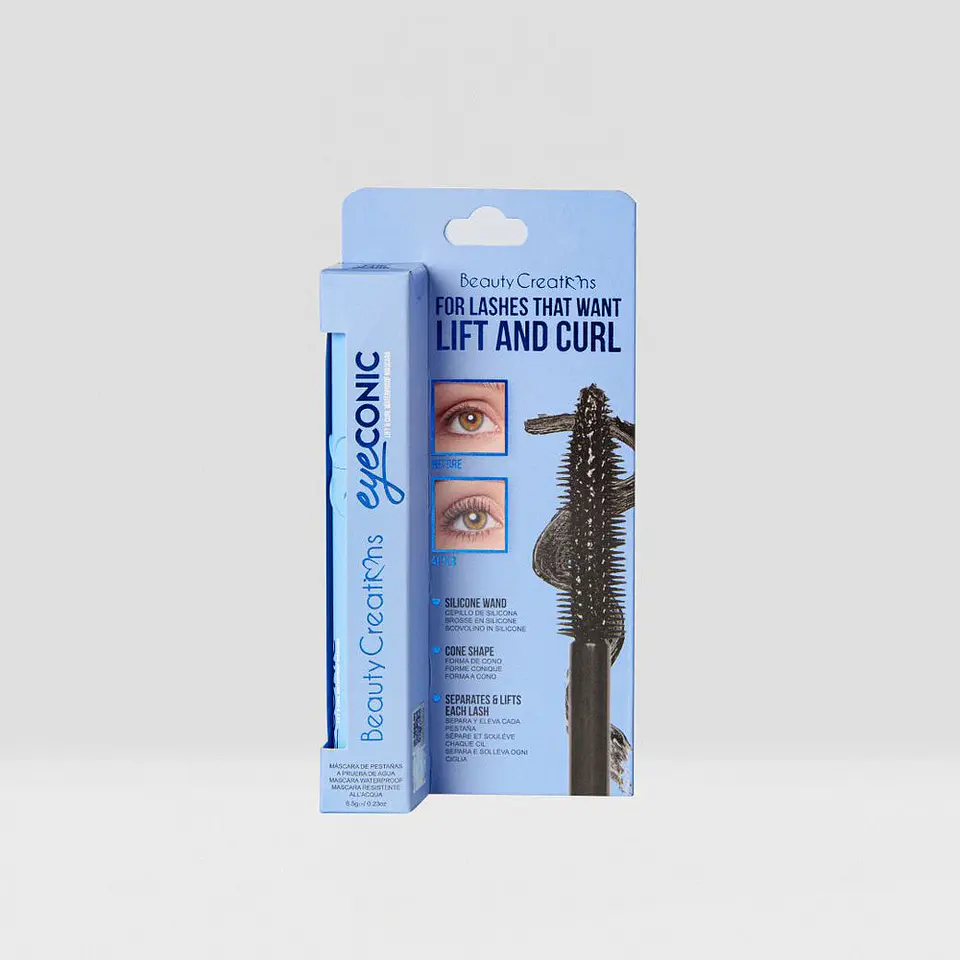 EYECONIC - MASCARA PARA PESTAÑAS A PRUEBA DE AGUA - LIFT & CURL 3