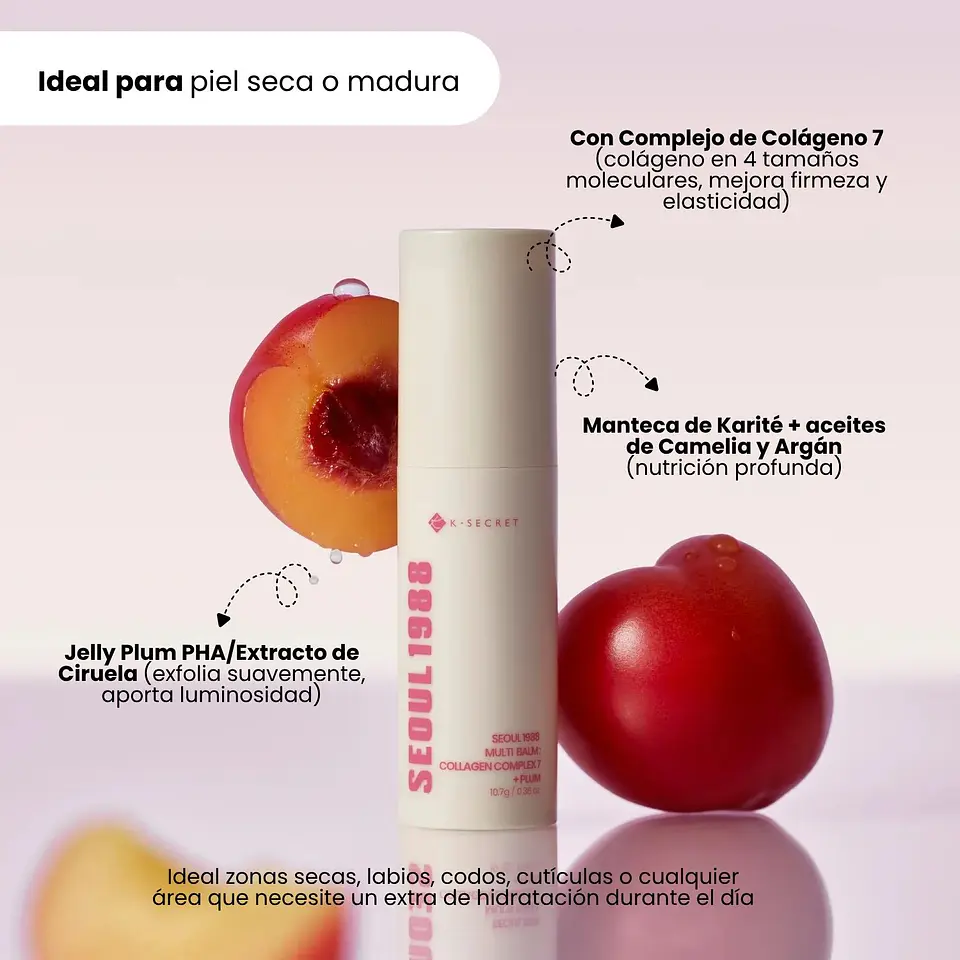 SEOUL 1988 Multi Balm Collagen Complex 7 + Plum 3