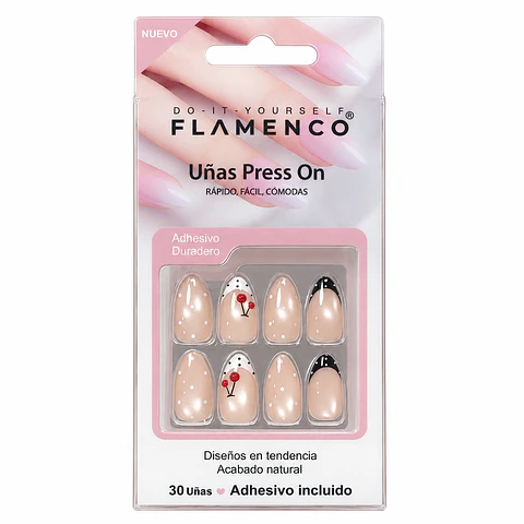 uñas press on "101"