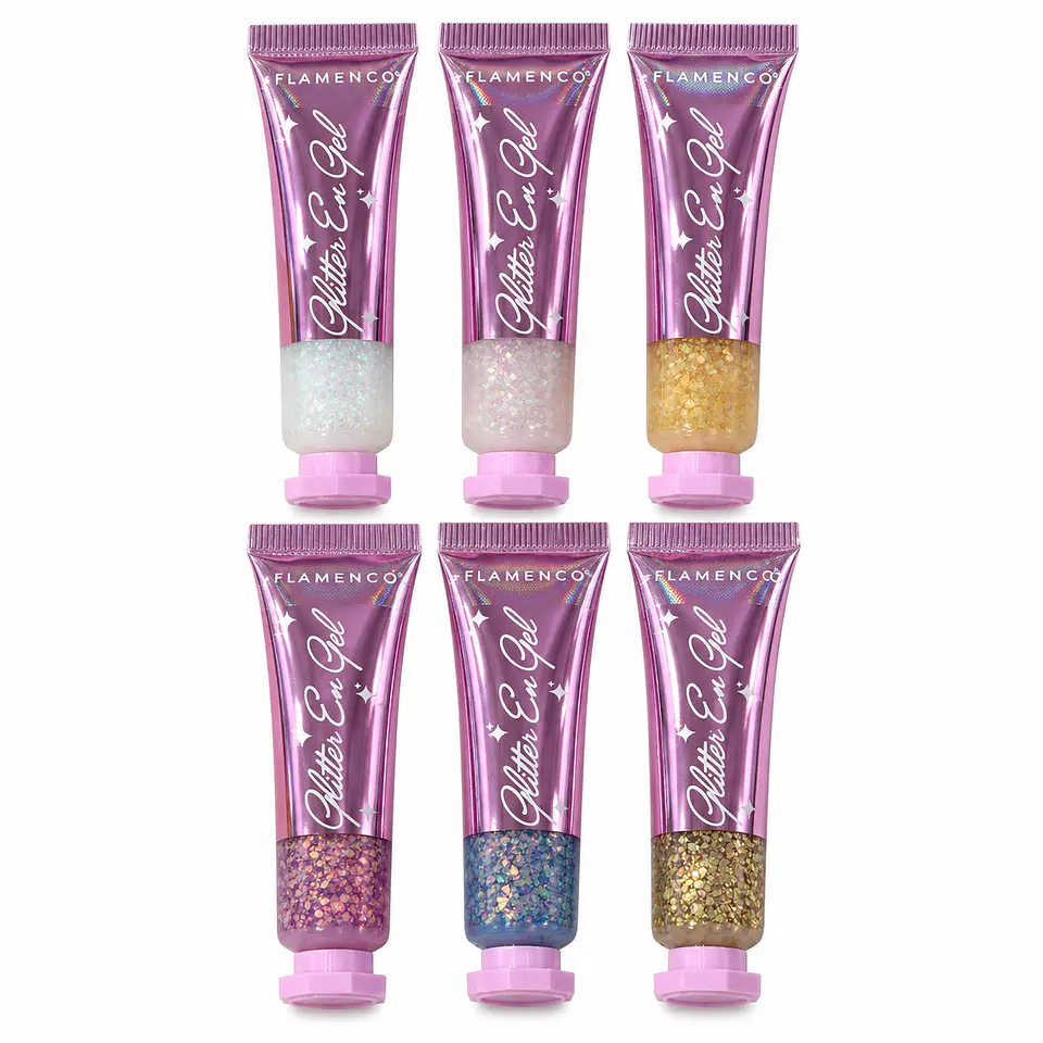 glitter en gel  1