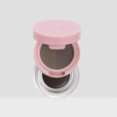 "Dark Brown" DÚO DE POLVO Y POMADA PARA CEJAS 