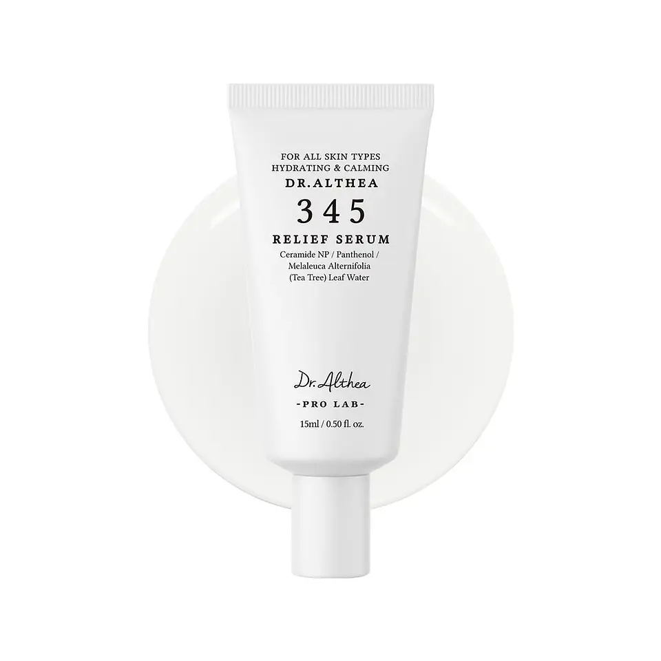  345 Relief Serum Facial 15ml – Mini Talla 1