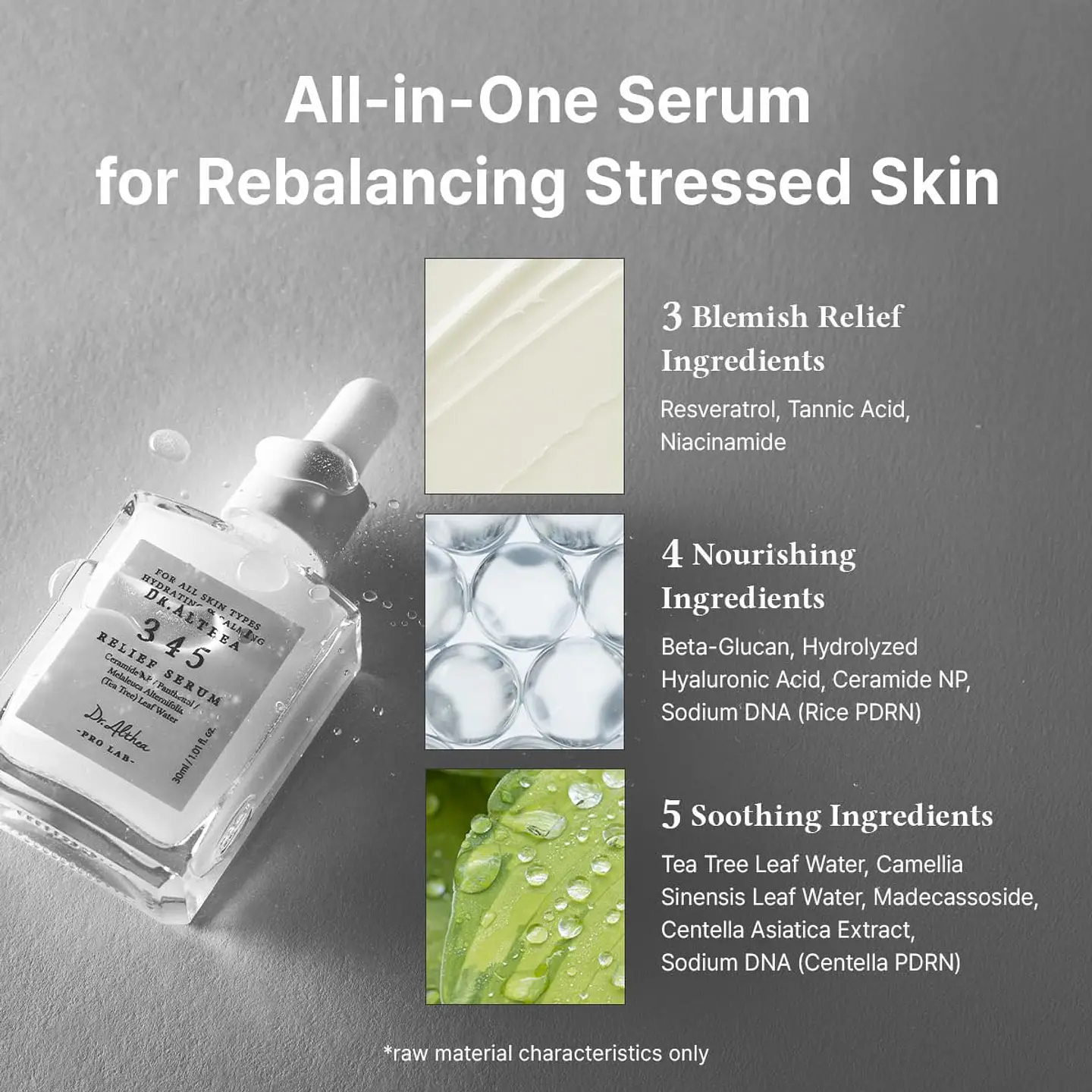  345 Relief Serum Facial 15ml – Mini Talla 3